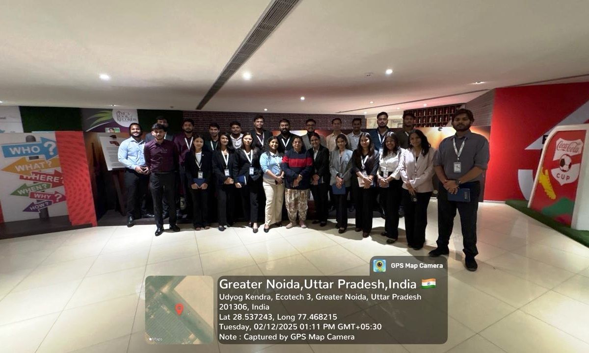 Industrial visit to Coca-Cola Happiness Factory