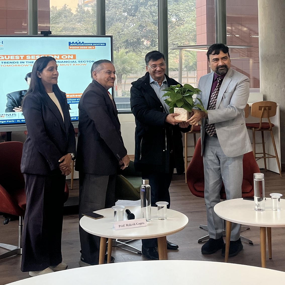 Guest Session on Emerging Trends in the Global Financial Sector: What Tomorrow’s Managers Must Know